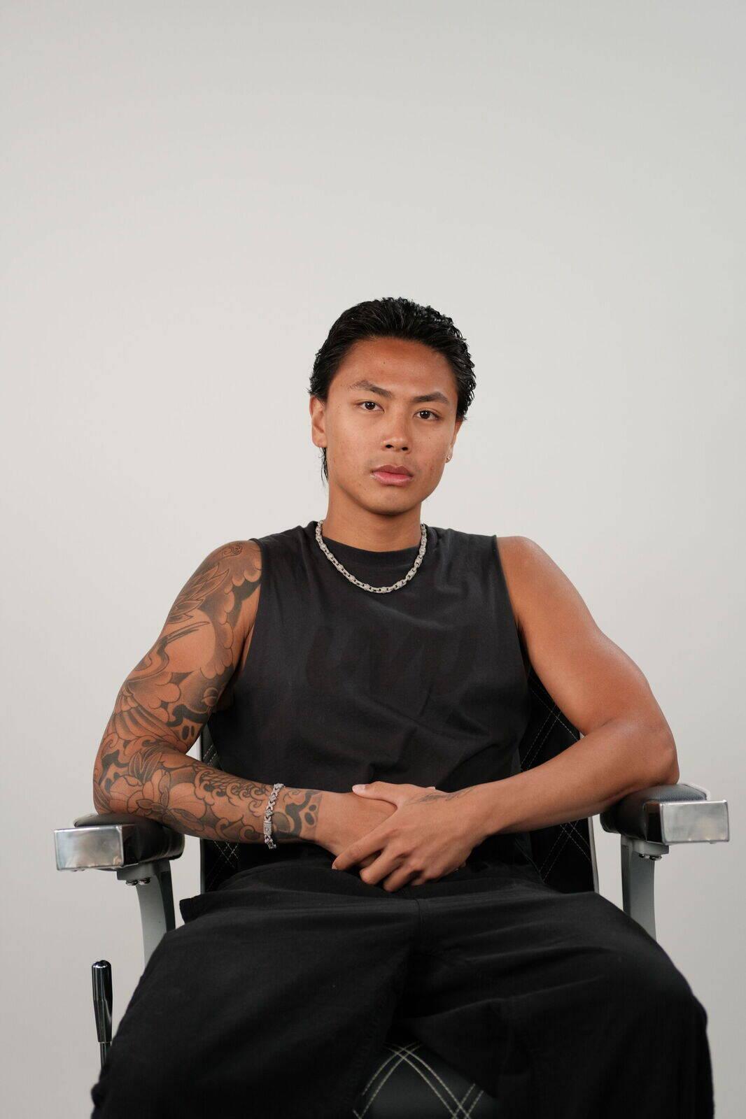 CJ, barber and Studio M co-founder
